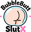 BubbleButt Slut X Logo